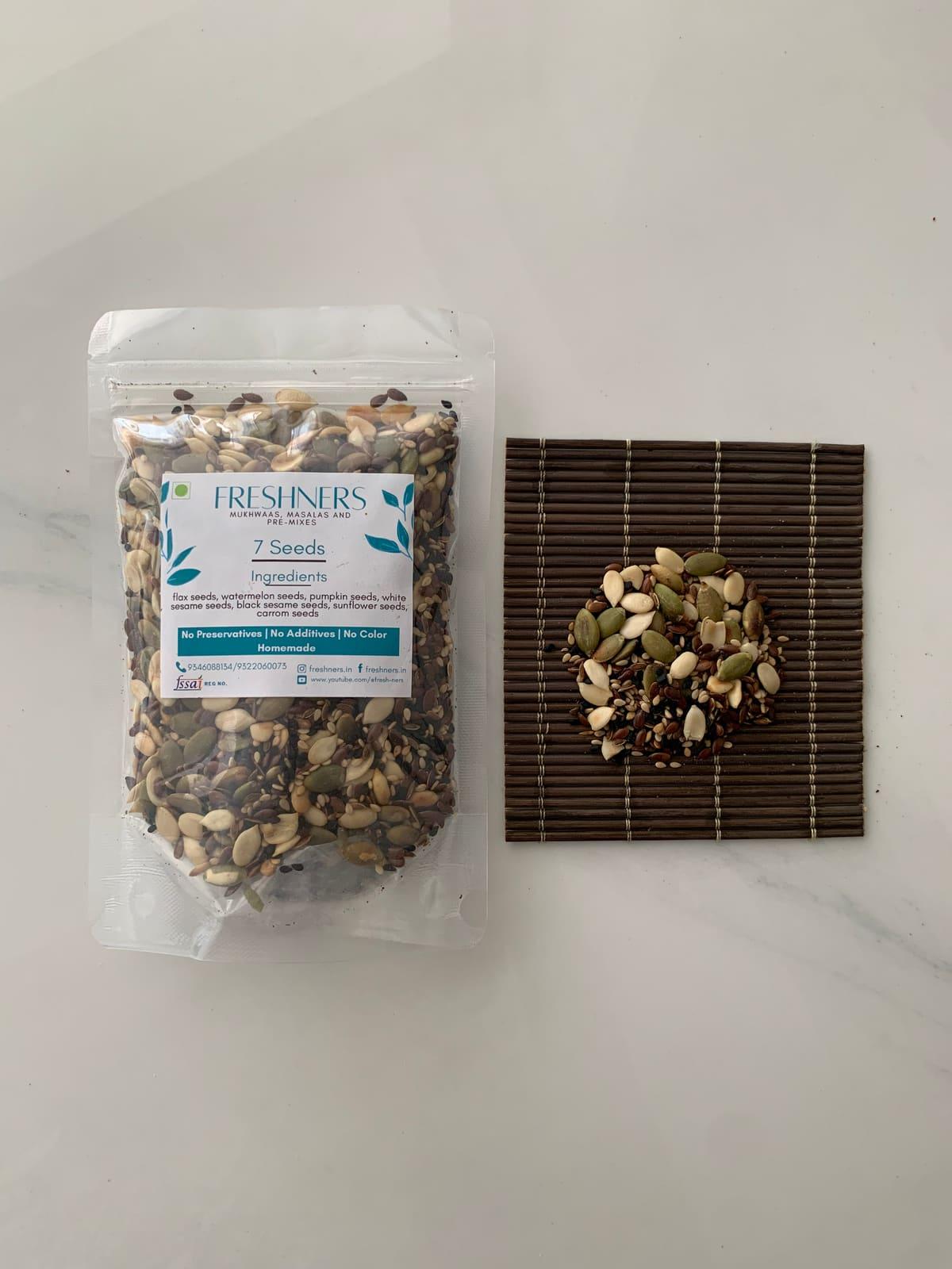 Seven Seeds by Freshners, opened